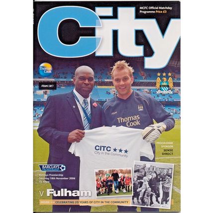MANCHESTER CITY v FULHAM PREMIER LEAGUE 2006