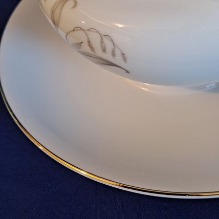 KAYSONS Fine China GOLDEN RHAPSODY GRAVY BOAT & Underplate Bowl Plate Japan 1961