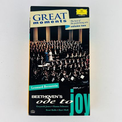 Leonard Bernstein - Beethoven's Great Moments V 2 - Ode to Joy VHS 1993