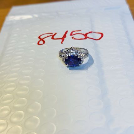 Bomb Party Sz7 Revealed BP Ring Fashion Jewelry RBP Radiant Purple Rhodium Pl