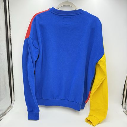 Vintage Disney Mickey Color Block Sweatshirt Slouchy Size XS Retro Unisex