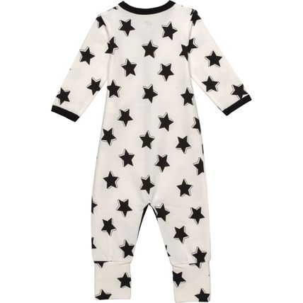 Monica + Andy Infant Boys Printed One-Piece Pajamas Organic - Long Sleeve