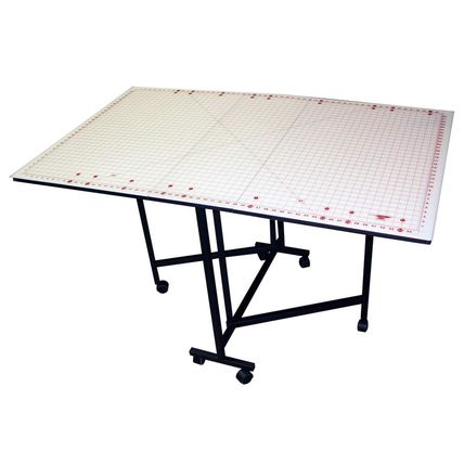 USA Cutting Mat with Grid (38233), 59 Inch by 36 Inch, for Sullivans Home Hobby