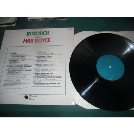 MAX BOYCE COMPILATION LP - IN TOUCH WITH MAX BOYCE