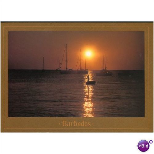 Barbados PC - Golden Sunset - Carlisle Bay. St. Michael