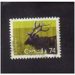 1988 canada wapiti 74c f/u sg1274