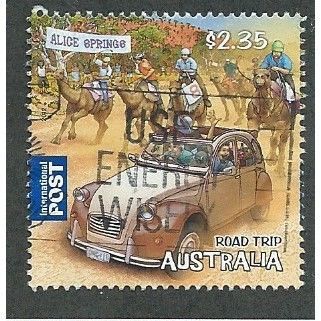 AUS 2012 $2.35 'ROAD TRIP AUSTRALIA' FINE USED (EBID37-815)