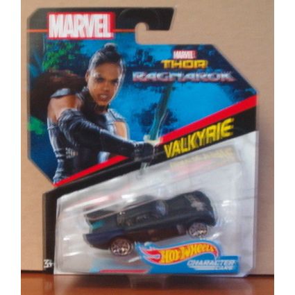 HOT WHEELS ' MARVEL ' RAGNAROK VALKYRIE car (2017)