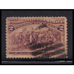 Used 231 2c Landing of Columbus Fine K1112
