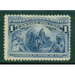230 1c Columbus in Sight of Land Fine MNH I0082