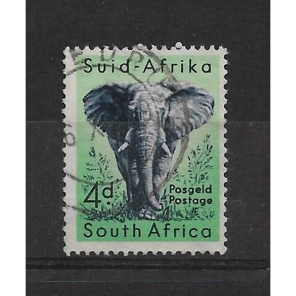 SouthAfrica.SG156 4d African Elephant.Fine Used.Sept21f