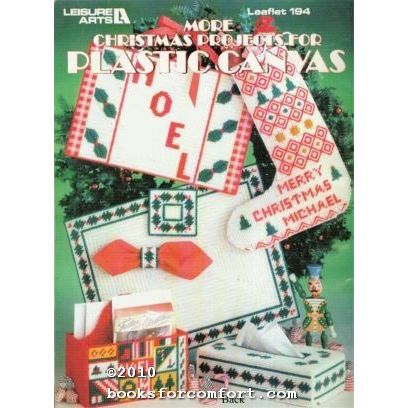 More Christmas Projects for Plastic Canvas Leaflet 194 [23039]