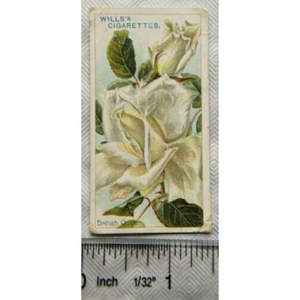 1914 Wills Roses 2nd Series No. 63 British Queen