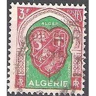Algerie 1947 Michel 268 O Cote (2005) 0.40 € Armoirie Alger Cachet rond