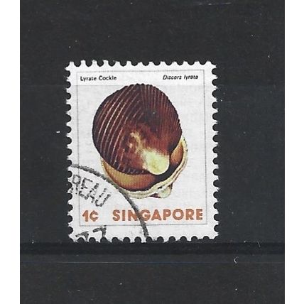 Singapore.SG289 1c Lyrate Cockle.Fine Used.Jun25