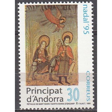 Andorra Español 1995 Michel 244 Neuf ** Cote (2008) 1.00 € La Fuite en Egypte