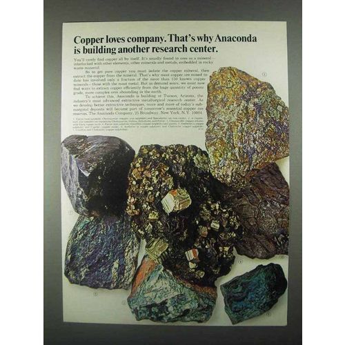 1967 Anaconda Copper Ad - Another Research Center