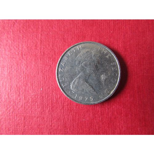 1975 QUEEN ELIZABETH II ISLE OF MAN FIVE NEW PENCE FREE POST. AI