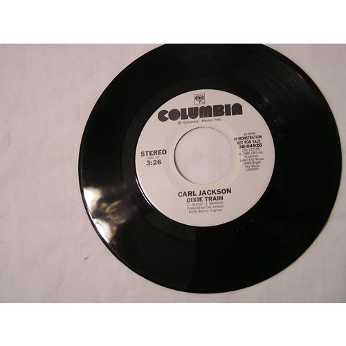 Carl Jackson Promo 45-DIXIE TRAIN STEREO