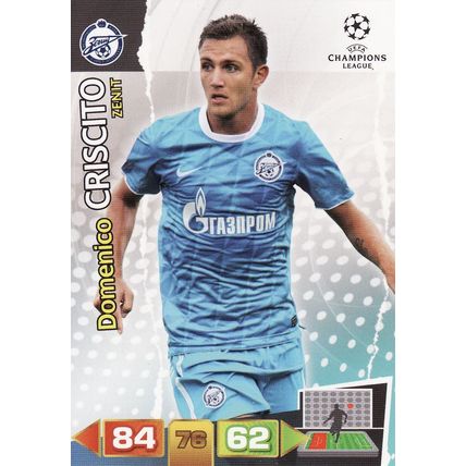 Adrenalyn XL Champions League 2011/2012 Domenico Criscito Zenit