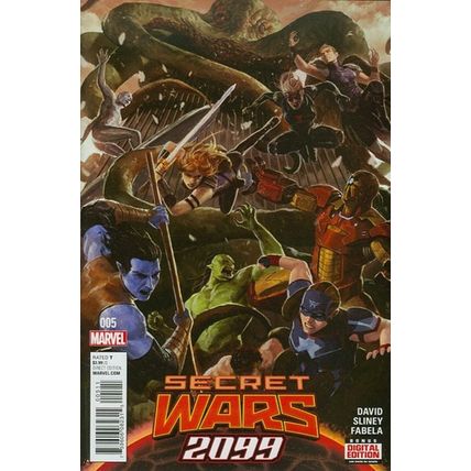 Secret Wars 2099 (Vol 1) # 005 NM MODERN AGE COMICS