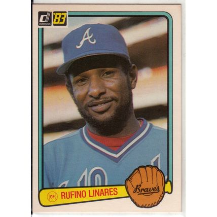 1983 Donruss baseball card 275 Rufino Linares