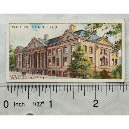 1914 Wills Overseas Dominions Canada No. 40 Government Buildings Halifax N.s.