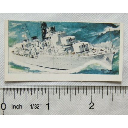 Lyons Tea card HMS 1902-1962 No. 24 HMS Daring, destroyer