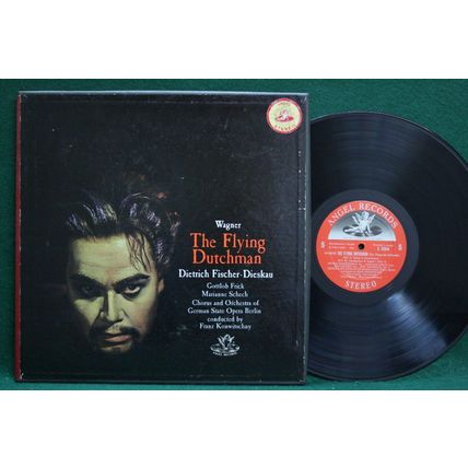 Fischer-Dieskau/Konwitschny-Wagner: Flying Dutchman - 3-LP - 3616 C/L S - EX