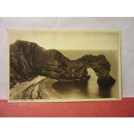 DURDLE DOOR, LULWORTH, DORSET unused vintage postcard Photochrom =