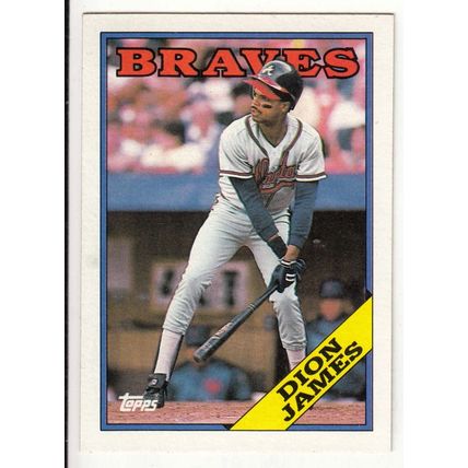 1988 Topps baseball card 408 Dion James