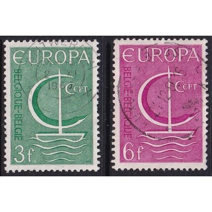 Belgium 1966 SG 1989-90 Used Europa/CEPT (G-313 (7))