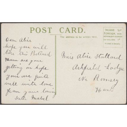 Old Houses, Staple Inn, Holborn, London, c.1905-10 - Postcard