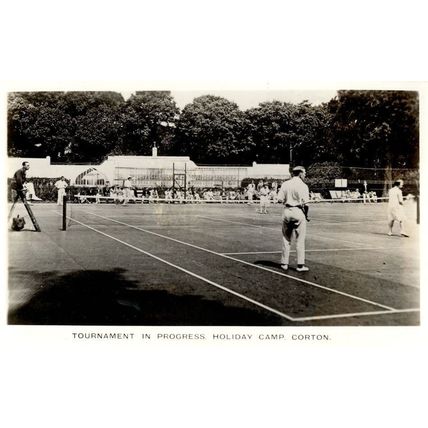Tavistock Tennis Ground Devon Real Photo River WW1 Old Postcard