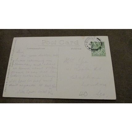 1913 Willmett Real photo Postcard - Gateway, Battle Abbey - Hastings, Sussex