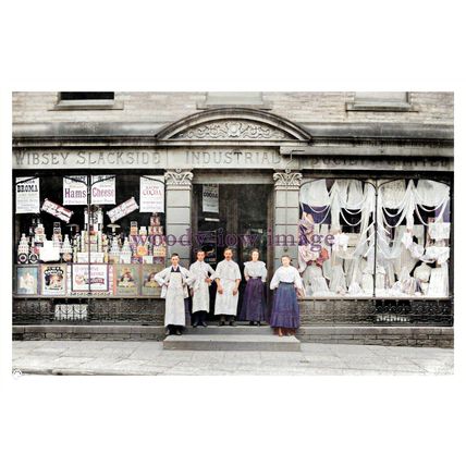ptc4627 - Yorks. - Early Wibsey Slackside Industrial Society Store - print 6x4