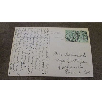 1918 fr real photo Postcard - Colonade Bandstand - Bexhill on sea, Sussex