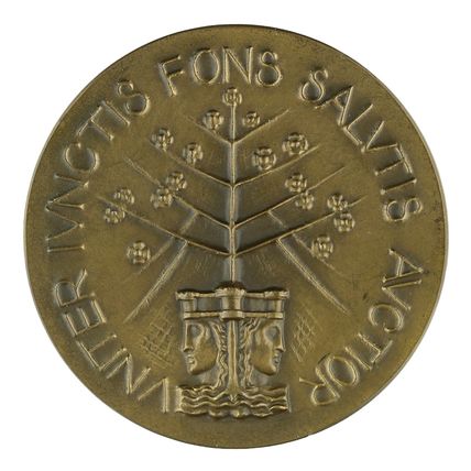 Penning Federico Carasso : Watertransport Rijn-Kennemerland, 1957