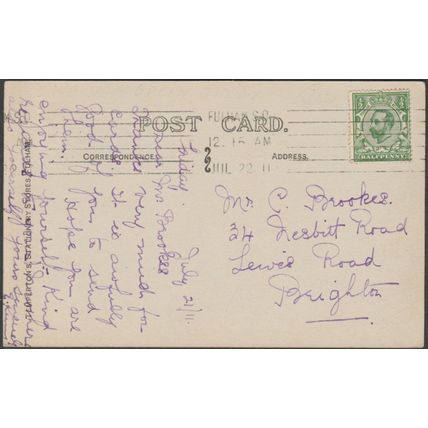 Broadway, Walham Green, London, 1911 - Temperton RP Postcard