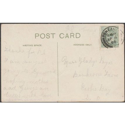 The Front, Hastings, Sussex, 1908 - Postcard
