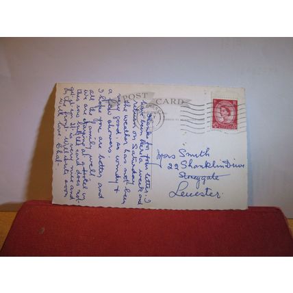 THE WATERWAY, SKEGNESS, LINCOLNSHIRE .. used postcard 1960 pm =