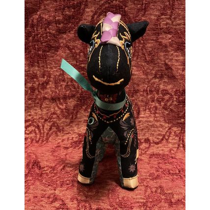A Very Rare Papinee Travel Plush Russ The Horse! Plush Only No Book!