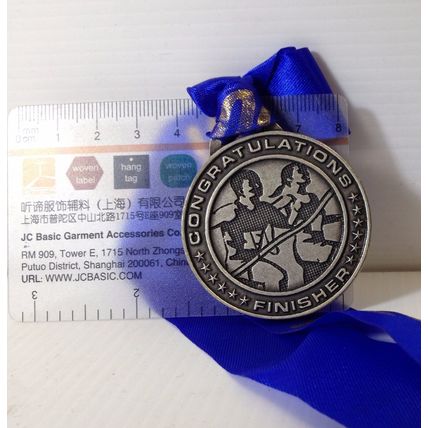 Chudleigh road race 2001 finished run medal ???