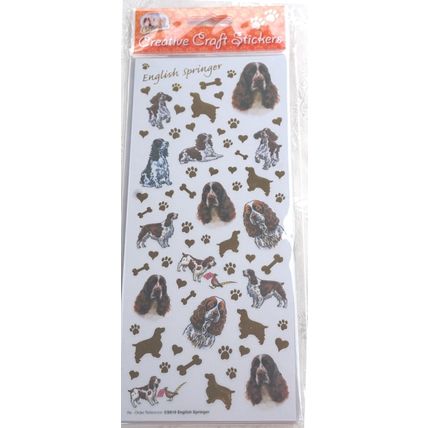Dog breed craft stickers many breeds available 29 designs peel and stick