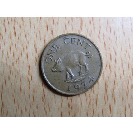 Bermuda 1974 1 Cents Coin