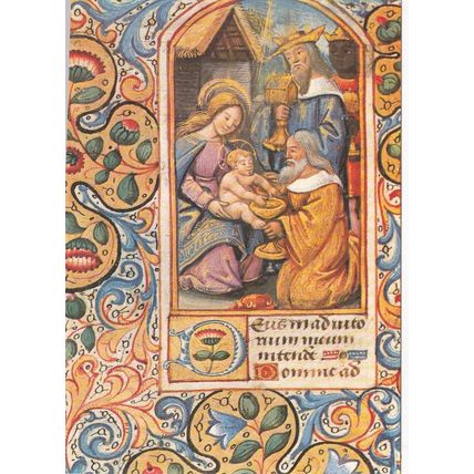 Christ Church Oxford Wake Collection Visit of the Magi Postcard unused VGC