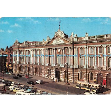 D100907 Toulouse ville d art. The Facade of the Capitole. Larrey. 1974
