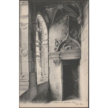 Galerie du Deuxième Étage, Château de Blois, c.1910 - Neurdein CPA ND 274