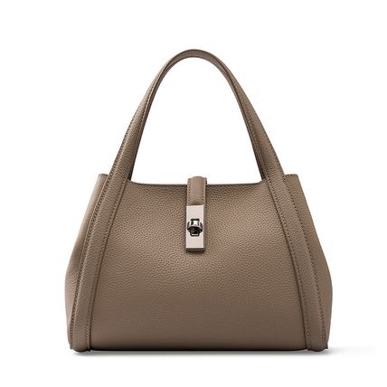 Women's Crossbody Bags Lady Cow Leather Shoulder Handbag Grey