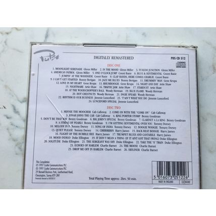 50 Big Band Classics, CD Album, 2 CD set, 1997. CD & inlays only